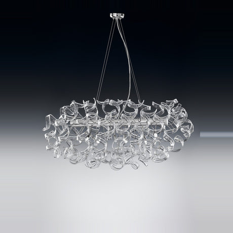 Astro 6 Light Crystal Chandelier 90cm