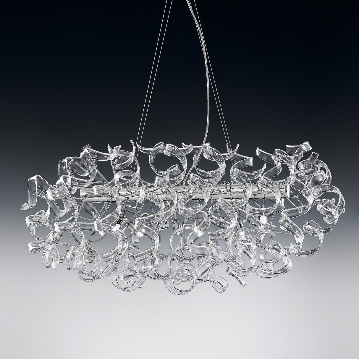 Astro 6 Light Crystal Chandelier 90cm