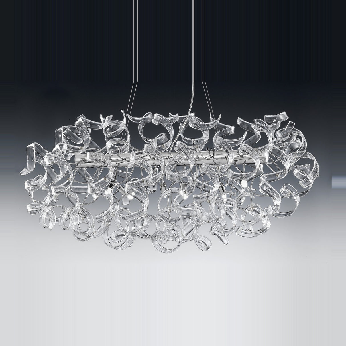 Astro 6 Light Crystal Chandelier 90cm