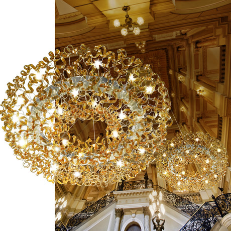 Astro 28 Light Crystal Chandelier