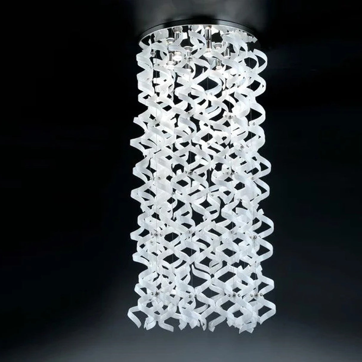 Astro 4 Light Crystal Chandelier 110cm
