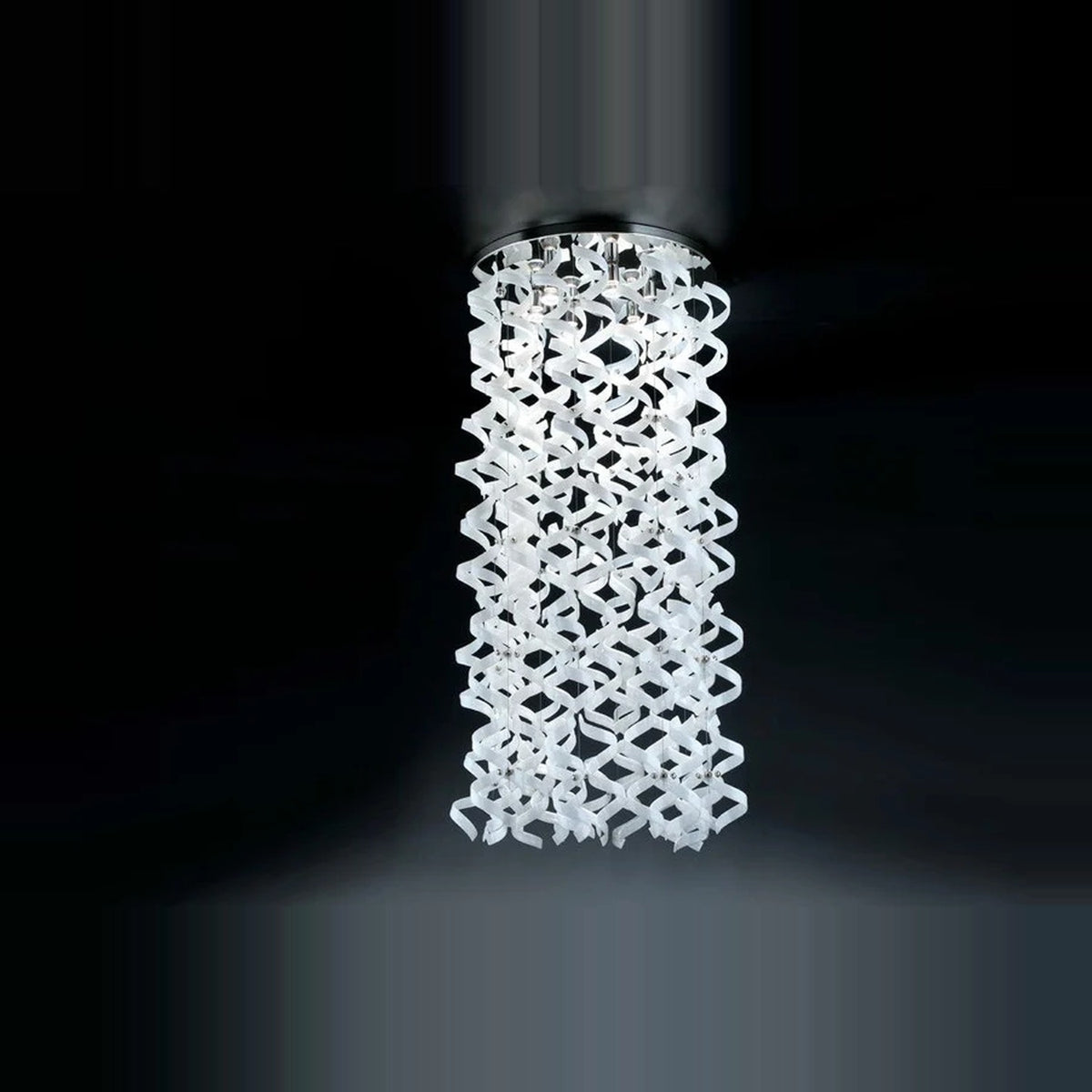 Astro 4 Light Crystal Chandelier 110cm