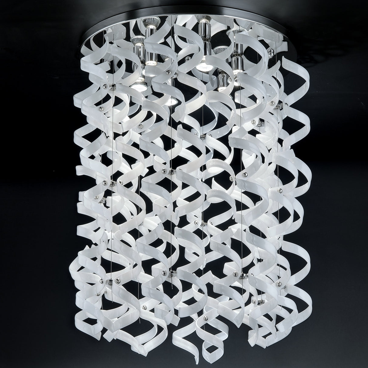 Astro 8 Light Crystal Chandelier 70cm