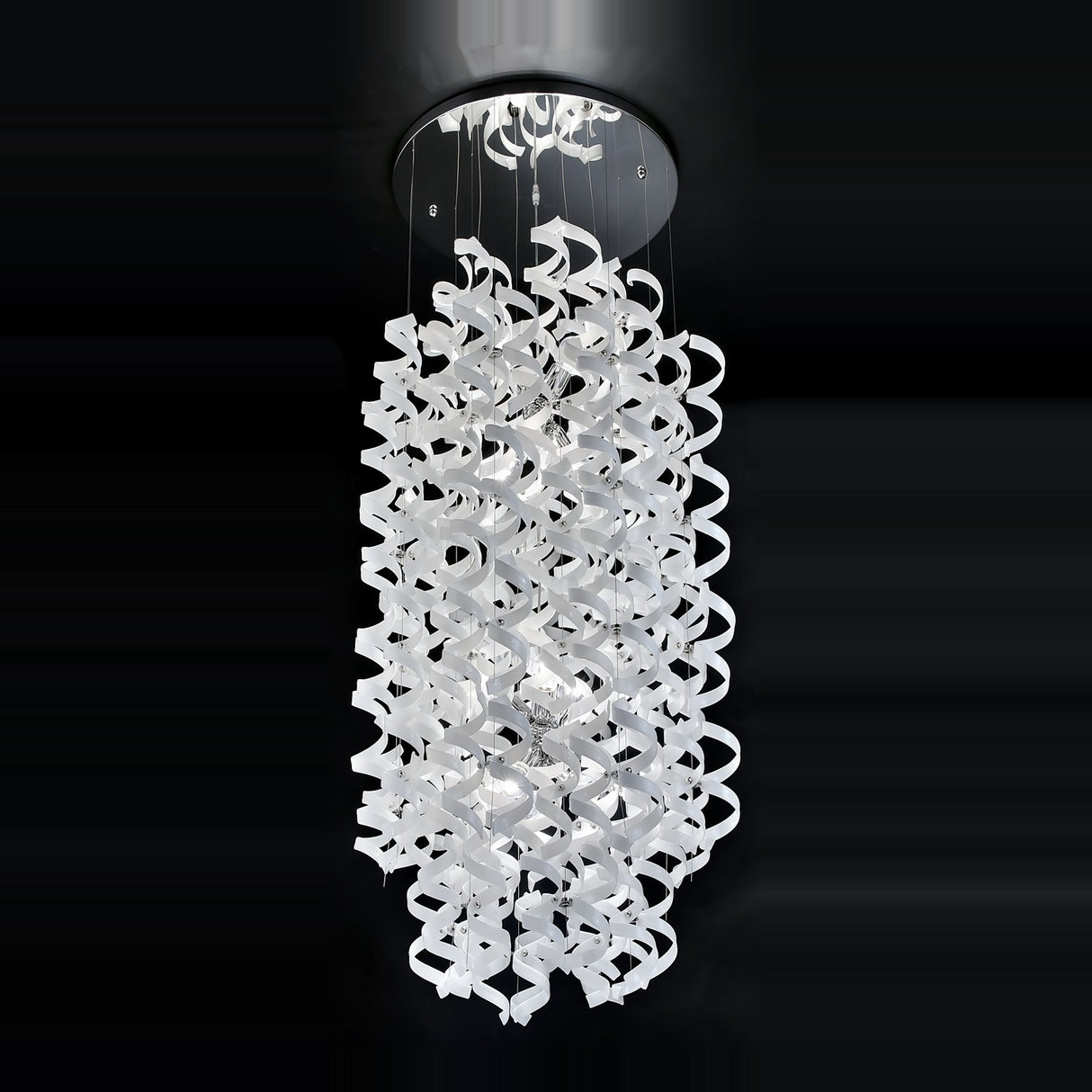 Astro 12 Light Crystal Chandelier 70cm