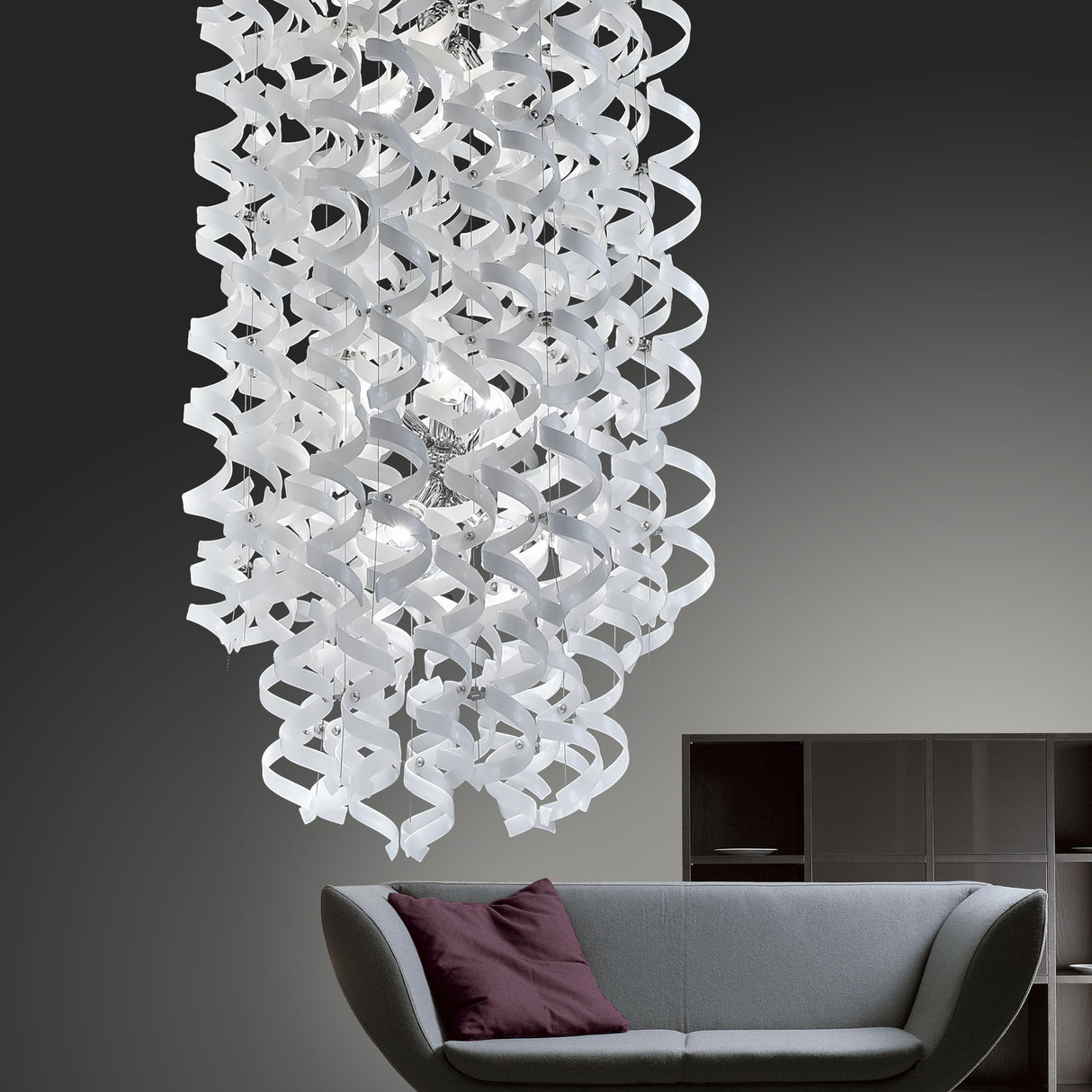 Astro 12 Light Crystal Chandelier 70cm
