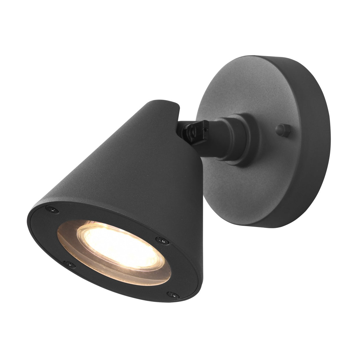 Kaveri Cone Outdoor Wall Light – Anthracite