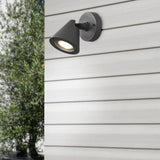Kaveri Cone Outdoor Wall Light – Anthracite