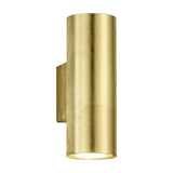 Cleo Up Down Tube Wall Light – Gold