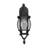 Elvo Lantern Down Outdoor Wall Light – Matt Black