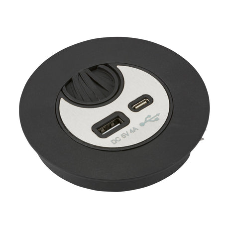Desk Mount USB Charger