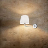 Lyon Cone Wall Light – Satin Nickel