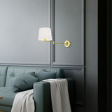 Lyon Cone Wall Light – Satin Brass