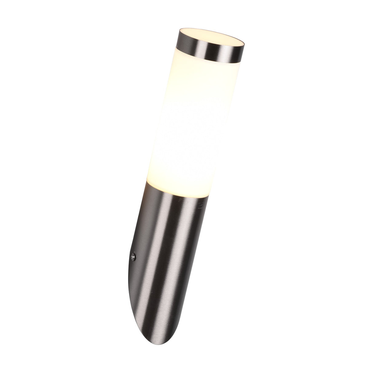 Trioto Outdoor Wall Light – Satin Nickel