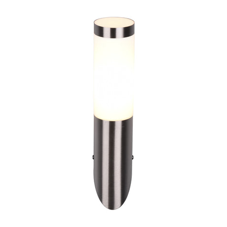 Trioto Outdoor Wall Light – Satin Nickel