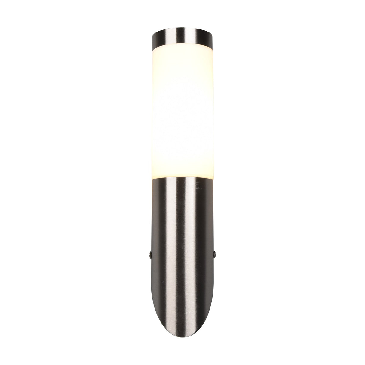 Trioto Outdoor Wall Light – Satin Nickel