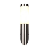 Trioto Outdoor Wall Light – Satin Nickel