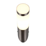 Trioto Outdoor Wall Light – Satin Nickel