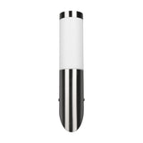Trioto Outdoor Wall Light – Satin Nickel