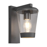 Cavado Lantern Outdoor Wall Light – Anthracite