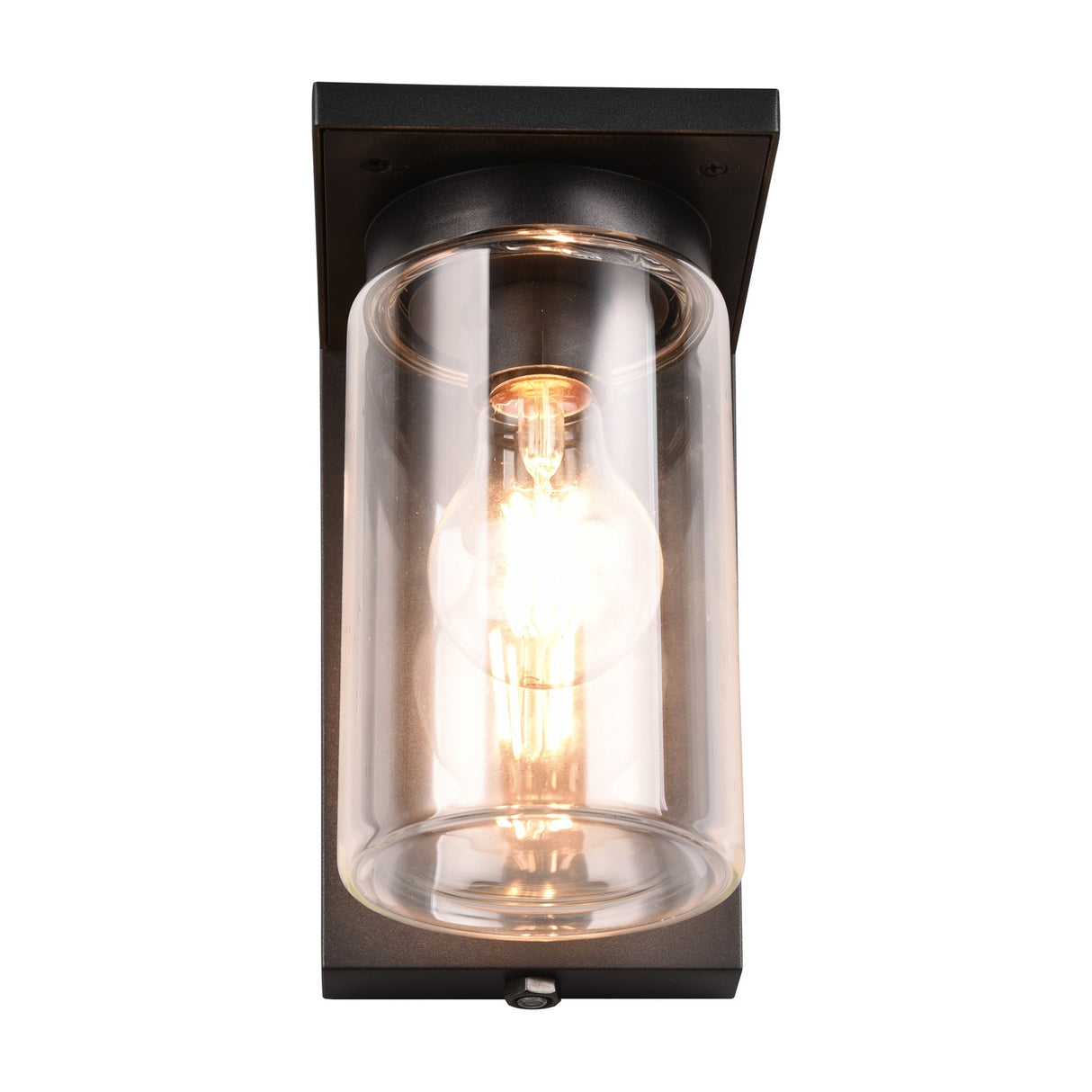 Ardila Lantern Outdoor Wall Light – Matt Black