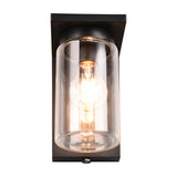 Ardila Lantern Outdoor Wall Light – Matt Black