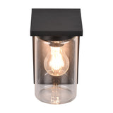Ardila Lantern Outdoor Wall Light – Matt Black
