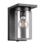 Ardila Lantern Outdoor Wall Light – Matt Black