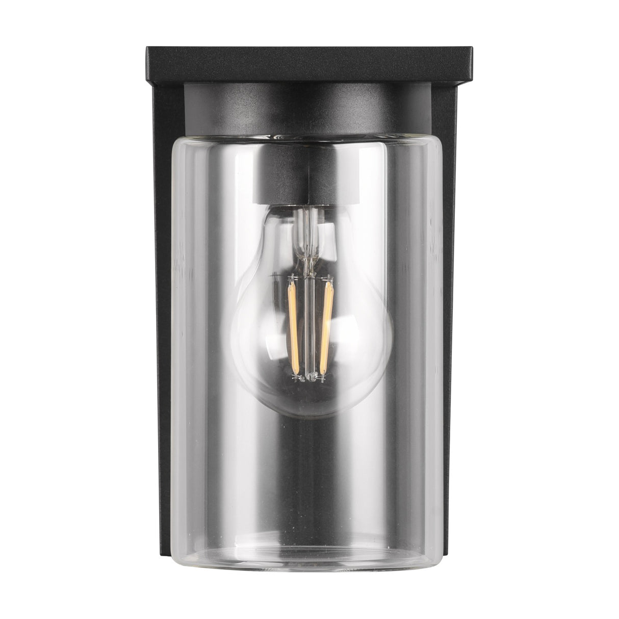 Ardila Lantern Outdoor Wall Light – Matt Black