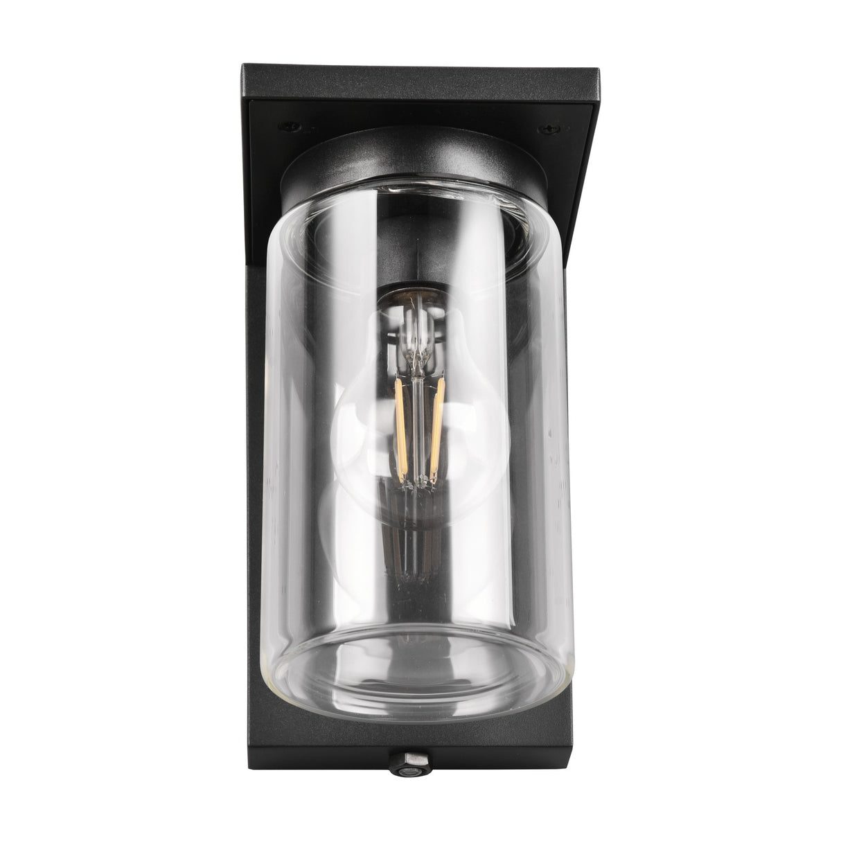 Ardila Lantern Outdoor Wall Light – Matt Black