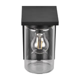 Ardila Lantern Outdoor Wall Light – Matt Black