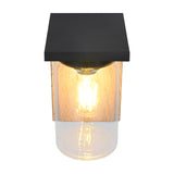 Ardila Lantern Outdoor Wall Light – Wood Effect
