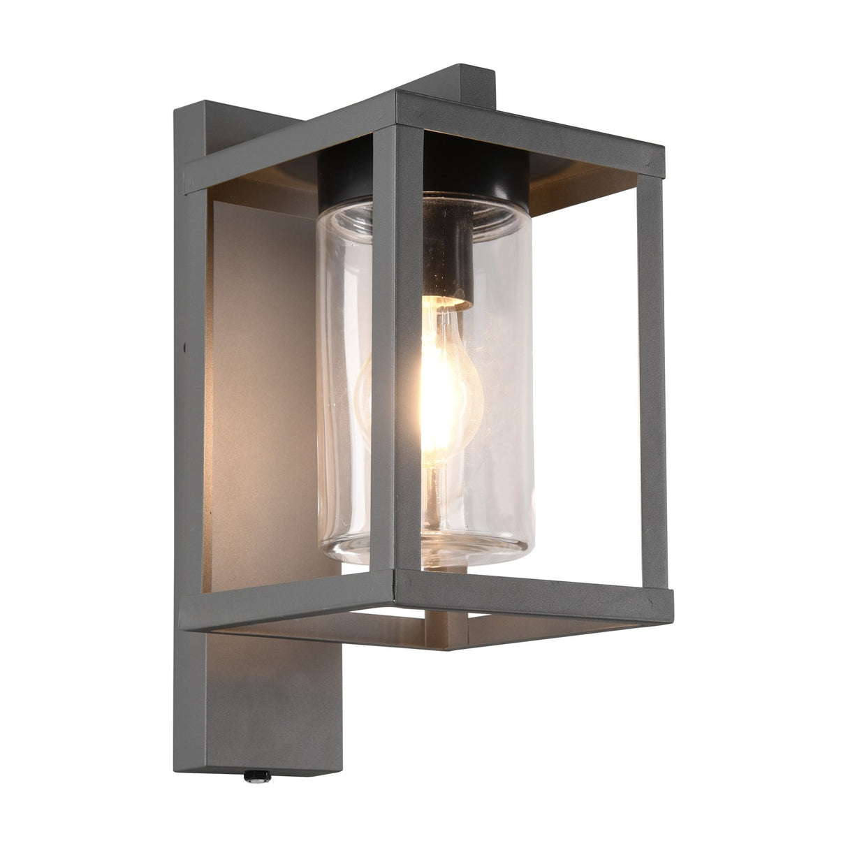 Lunga Lantern Outdoor Wall Light – Anthracite