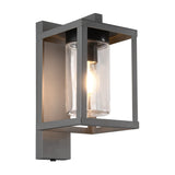 Lunga Lantern Outdoor Wall Light – Anthracite