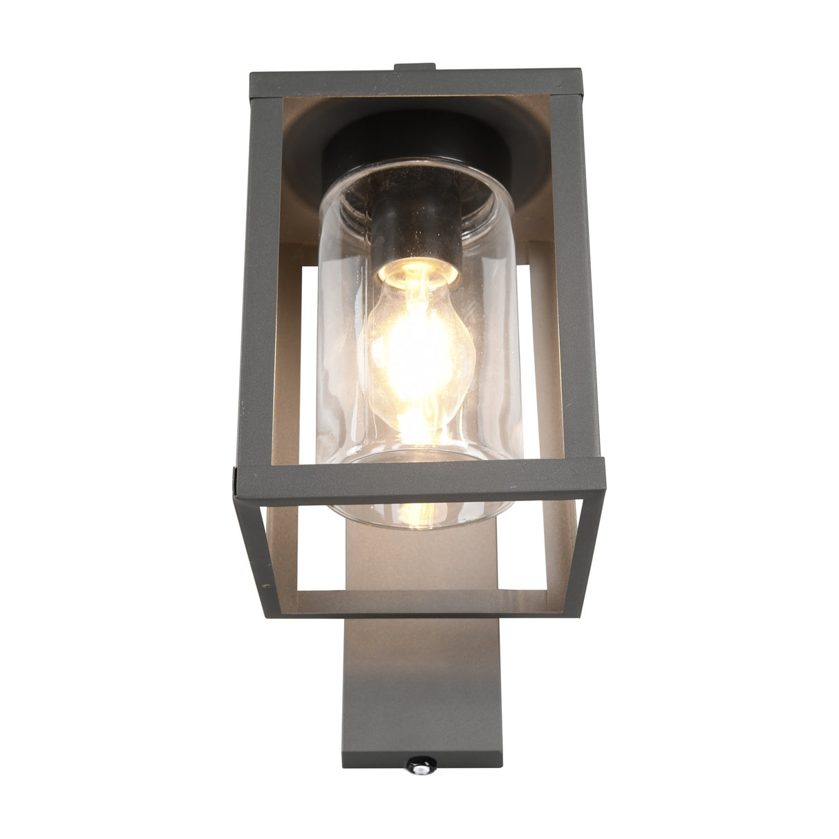 Lunga Lantern Outdoor Wall Light – Anthracite