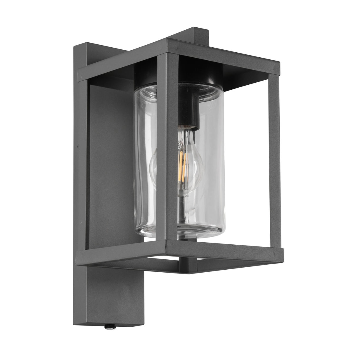 Lunga Lantern Outdoor Wall Light – Anthracite