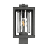 Lunga Lantern Outdoor Wall Light – Anthracite