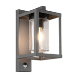 Lunga PIR Outdoor Wall Light – Anthracite