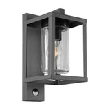 Lunga PIR Outdoor Wall Light – Anthracite