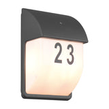 Mersey 2 Light Glass Outdoor Wall Light – Anthracite