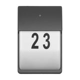 Mersey 2 Light Glass Outdoor Wall Light – Anthracite