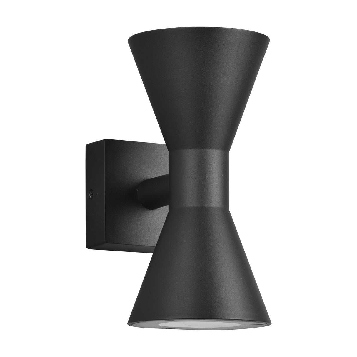 Ardas 2 Light Up Down Outdoor Wall Light – Matt Black