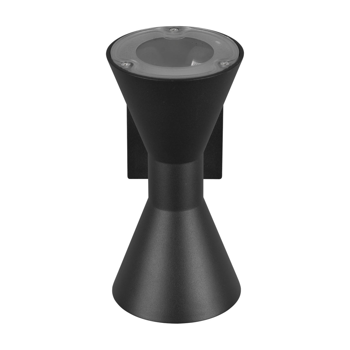 Ardas 2 Light Up Down Outdoor Wall Light – Matt Black