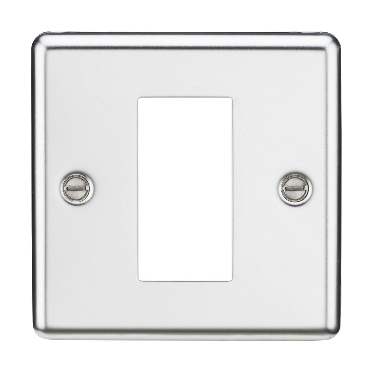 1G Modular Faceplate - Polished Chrome