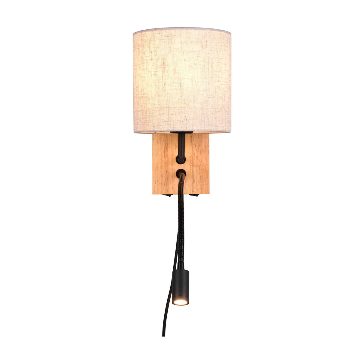 Nilam 2 Light Wall Light – Natural