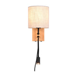Nilam 2 Light Wall Light – Natural