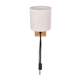 Nilam 2 Light Wall Light – Natural