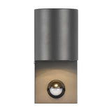 Roya Round 15cm PIR Outdoor Wall Light – Anthracite