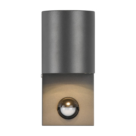 Roya Round 15cm PIR Outdoor Wall Light – Anthracite