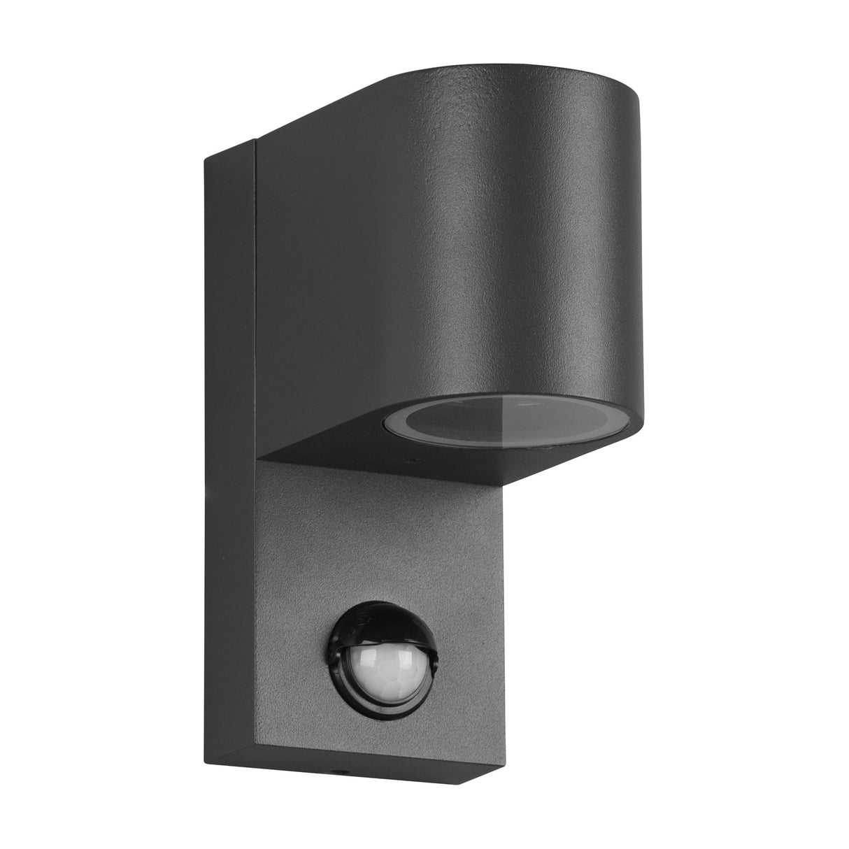 Roya Round 15cm PIR Outdoor Wall Light – Anthracite