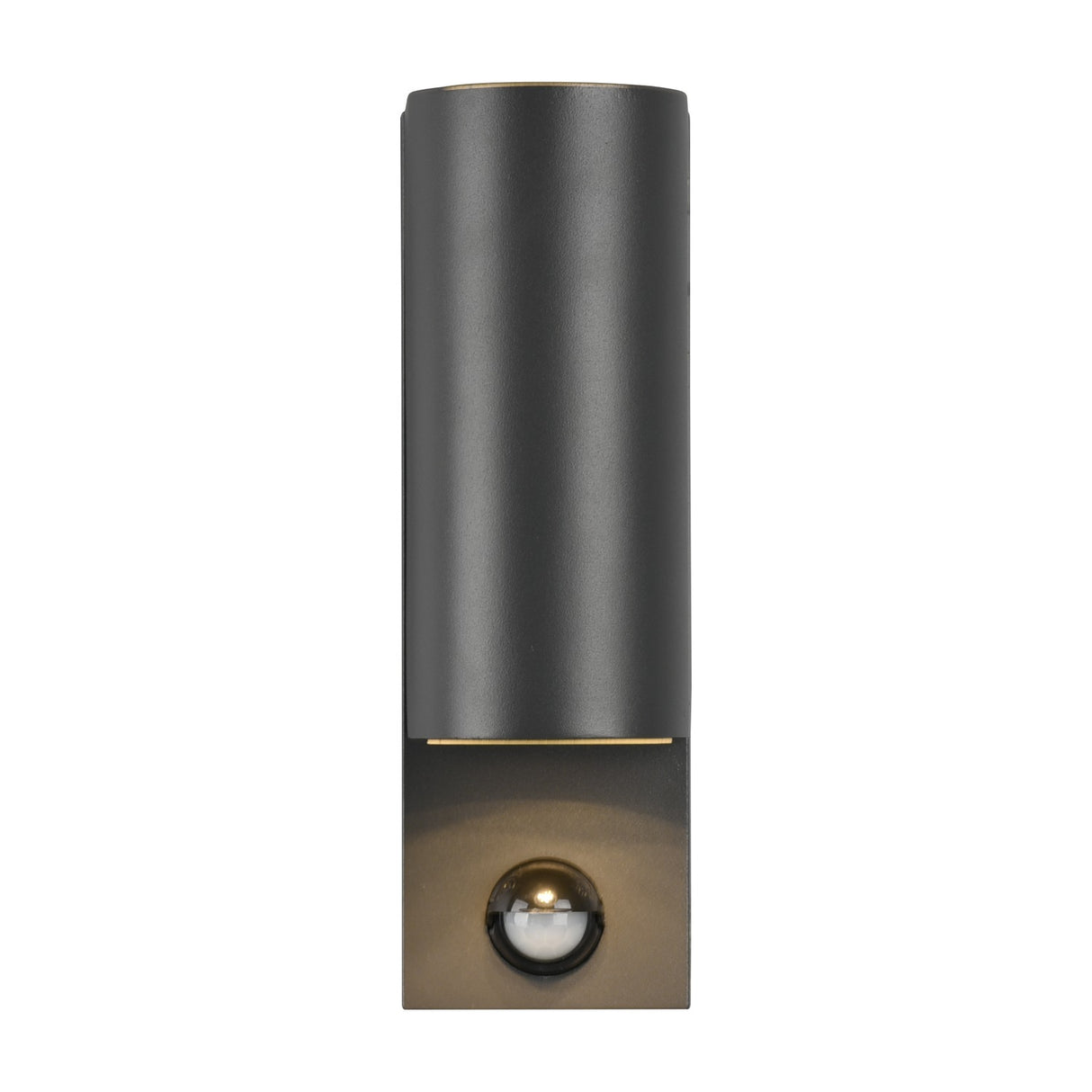 Roya Up Down Round 22cm PIR Outdoor Wall Light – Anthracite